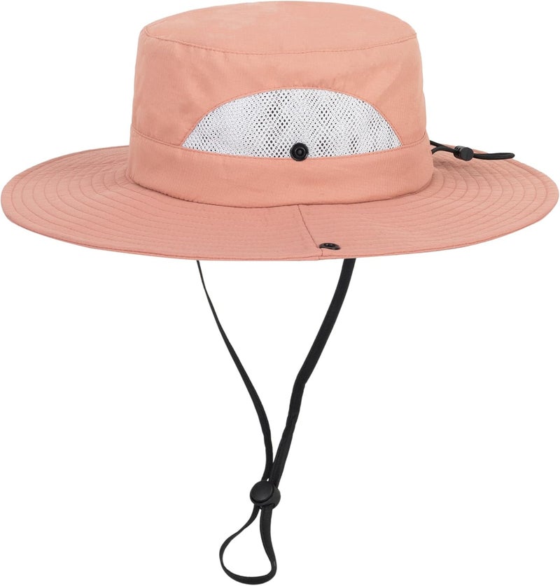 UTOWO Kids Sun Hat with UV Protection Beach Bucket for Boys & Girls Wide Brim Safari Boonie Cap for Summer Outdoor(for 5-10T) - Image 1